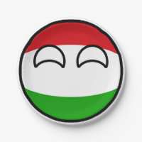 La Hongrie Geeky tendante drôle Countryball