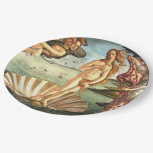 Assiettes En Carton La Naissance De Vénus