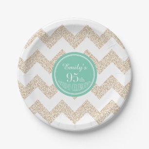 Assiettes En Carton La plaque à papier du quatre-vingt-quinzième