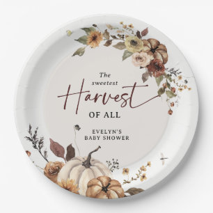 Assiettes En Carton La récolte la plus douce de toutes les Fêtes de Na