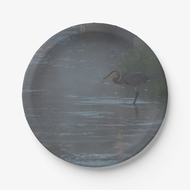 Assiettes En Carton La réussite de la pêche (Devant)