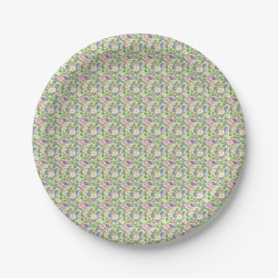 Assiettes En Carton La Terre rit en fleurs
