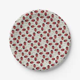 Assiettes En Carton Ladybug
