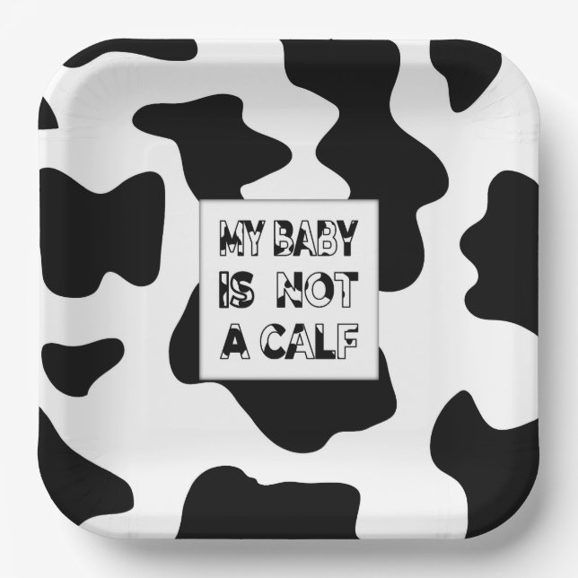 Assiettes En Carton Lait de vache (Recto)