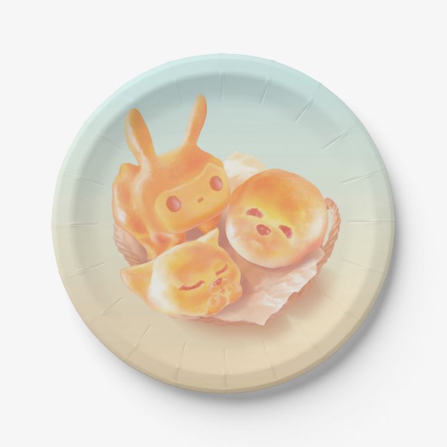 Assiettes En Carton L'âme du pain (Devant)