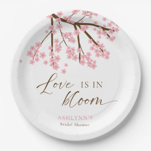 Assiettes En Carton L'amour est en fleurs Fête de mariage sous les cer
