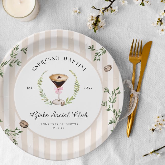 Assiettes En Carton L'amour est en marche | Réception de mariage Espre (Créateur téléchargé)