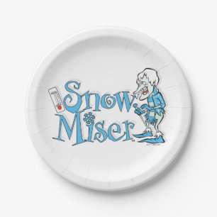 Assiettes En Carton L'ANNÉE SANS SANTA CLAUS™   Snow Miser