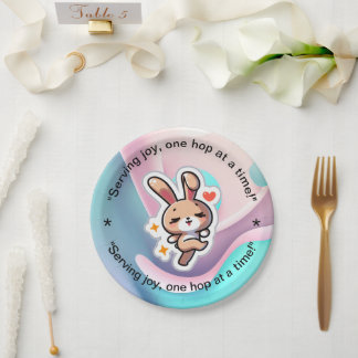 Assiettes En Carton Lapin
