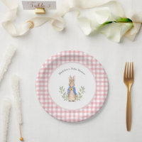 Lapin de conte de fées classique Baby Shower à car
