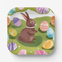 Lapin de Pâques en Chocolat | Œufs de Pâques Paste