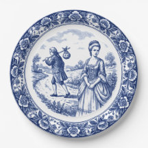 L'Assiette en Papier Départ Orageux