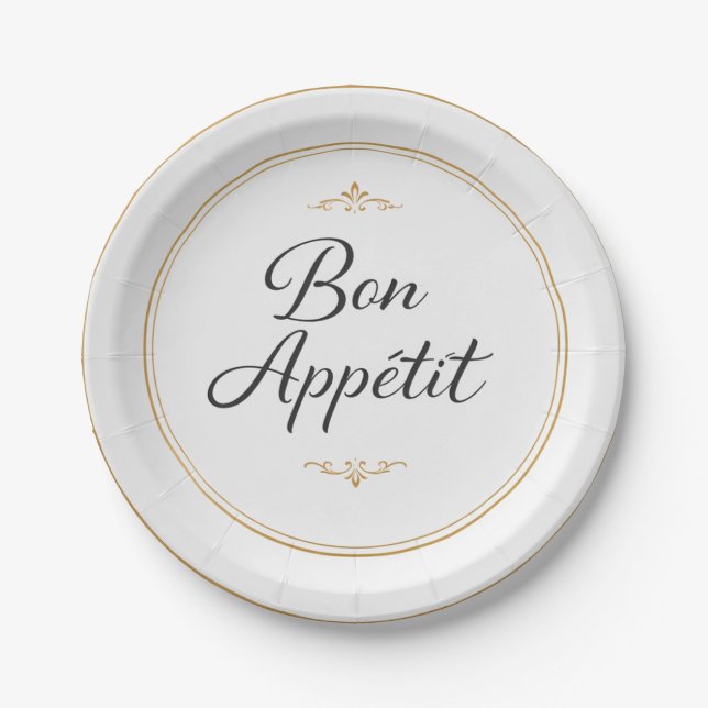 Assiettes En Carton L'assiette parfaite pour chaque bouchée ! (Devant)