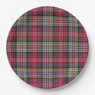 Assiettes En Carton Lasting Tartan