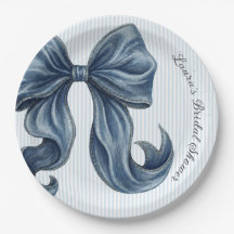 Lavande de mariage de douche en jeans bleus