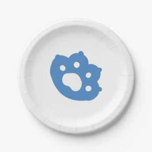 Assiettes En Carton Laze Furr Days - Cute Lazy Cats Design