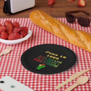 Assiettes En Carton Le 11° juin célèbre la solidarité pour la liberté