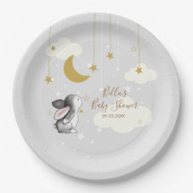 Le Baby shower nuageux Bunny Moon Star