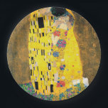 Assiettes En Carton Le baiser de Gustav Klimt<br><div class="desc">Le baiser de Gustav Klimt. S'il vous plaît visitez mon magasin pour un design plus intéressant et plus de choix de couleurs. => zazzle.com/colorfulworld*</div>
