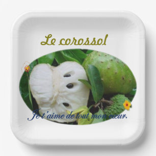 Assiettes En Carton Le corossol