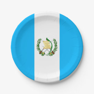 Assiettes En Carton Le Guatemala