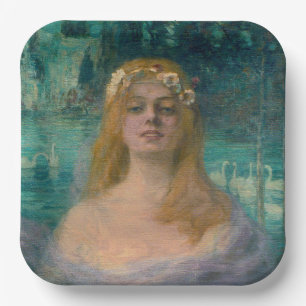 Assiettes En Carton Le lac Fairy Princess (par Kimon Loghi)