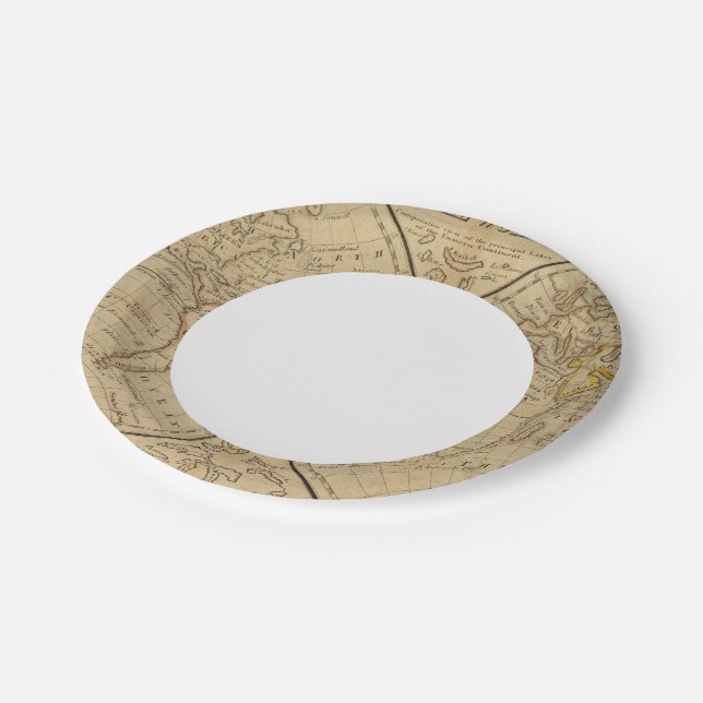 Assiettes En Carton Le Monde 3 (Angle)