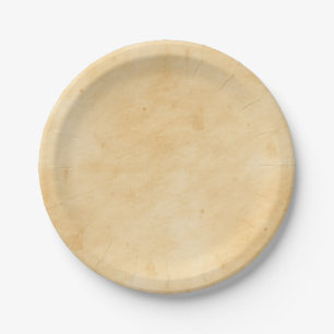 Assiettes En Carton Le vieil arrière - plan de parchemin a souillé l