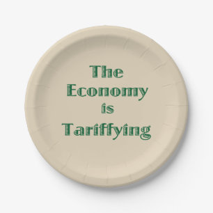 Assiettes En Carton L'économie est à la traîne