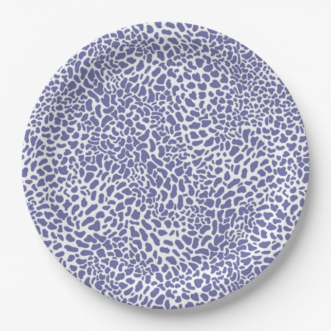 Assiettes En Carton Leopard Spot Motif (Devant)