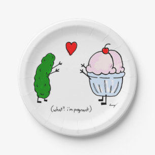 Assiettes En Carton Les conserves au vinaigre aiment les plaques à