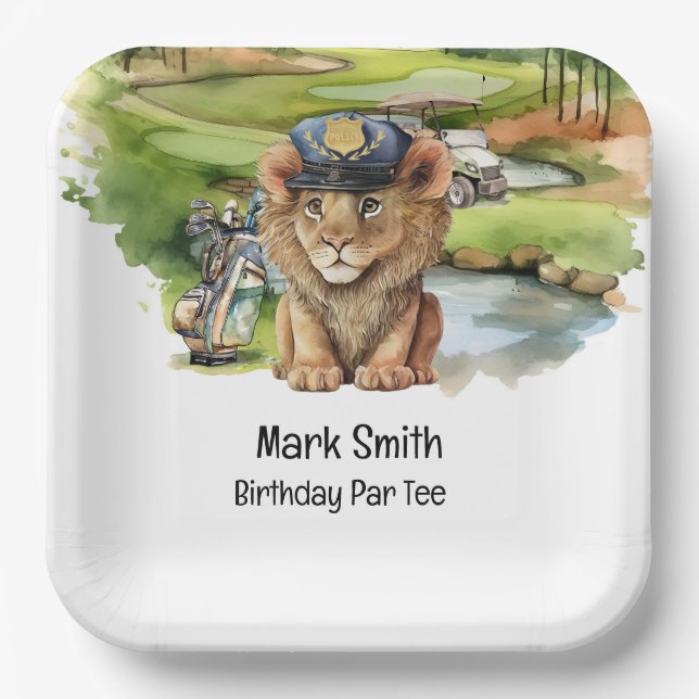 Assiettes En Carton Les détectives du golf s'unissent : une aventure d (Recto)