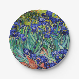 Assiettes En Carton Les Iris de Vincent van Gogh