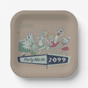 Assiettes En Carton Les Jetsons   Party Like It's 2099