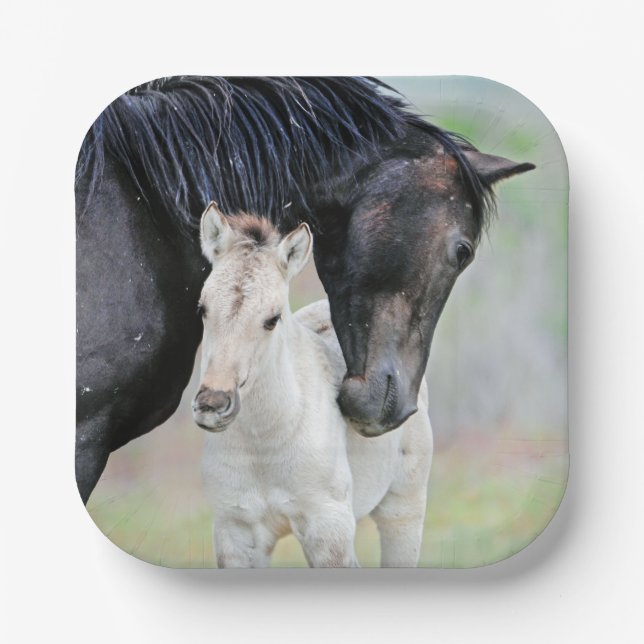 Assiettes En Carton Les mères adorent (Recto)