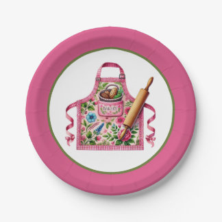 Assiettes En Carton Les mignons enfants à la cuisine fête d'anniversai