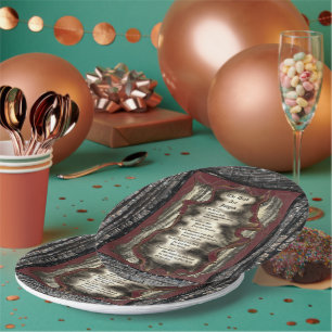 Assiettes En Carton Les morts sont jugés