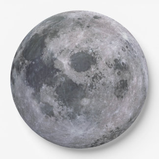 Assiettes En Carton Les plaques à papier jetables de Pleine lune