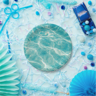 Assiettes En Carton les vagues de la mer