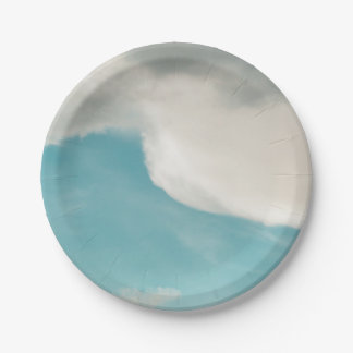 Assiettes En Carton les vagues de toutes les manières
