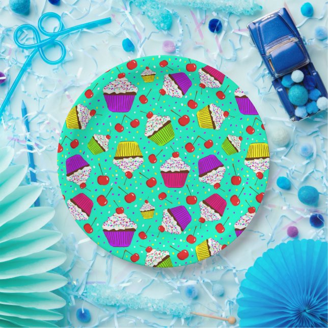 Assiettes En Carton let's go party plate (Fête)