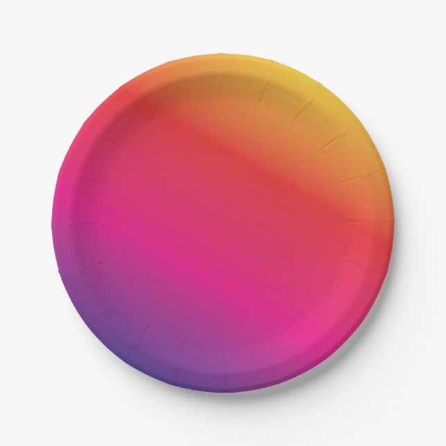 Assiettes En Carton LGBTQ Extraordinaire Fab Fun (Devant)