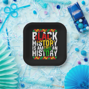 Assiettes En Carton L'histoire des Noirs est l'histoire patriotique am