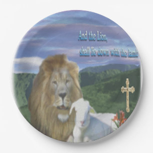 Assiettes En Carton Lion et produits Lamb