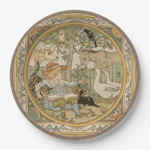 Assiettes En Carton Lire Plate-forme papier amusante