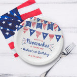 Assiettes En Carton Little Firecracker 4 juillet 1er anniversaire<br><div class="desc">Célébrez dans le style avec ces plaques de papier 1er anniversaire branchées. Le design est facile à personnaliser avec votre propre libellé et votre famille et vos amis seront ravis de voir ces fabuleuses assiettes de fête.</div>