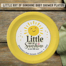 Little Ray of Sunshine Parties scintillant Baby sh