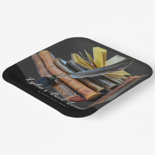 Assiettes En Carton Livres Et Carré Qualité