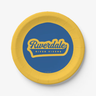 Assiettes En Carton Logo de Riverdale River Vixens