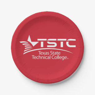 Assiettes En Carton Logo de Texas State Technical College
